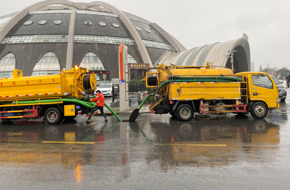 润康苑商场管道清淤