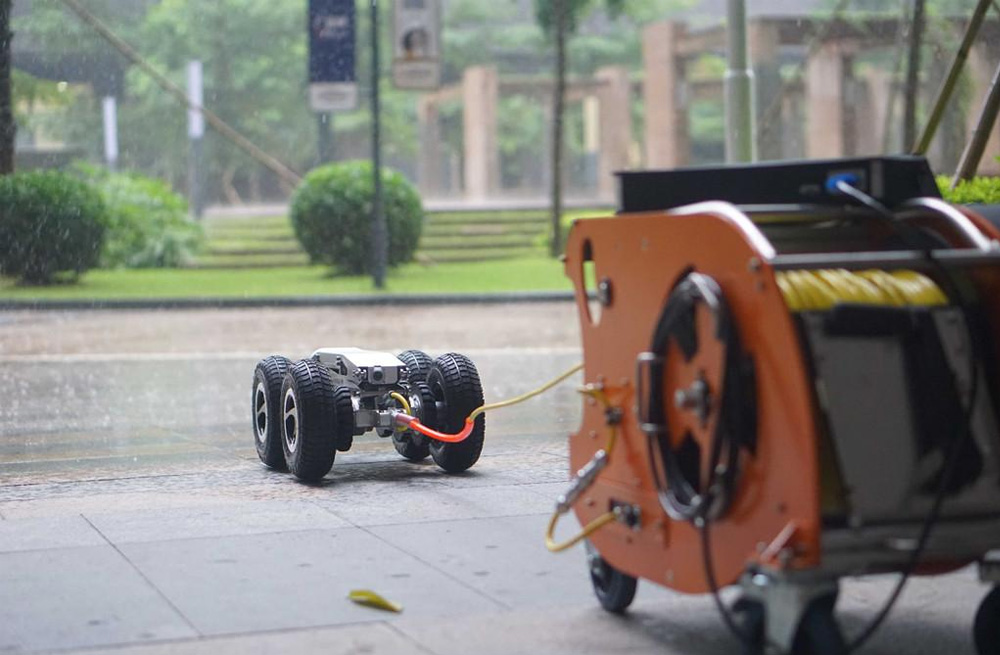 285润康苑管道检测机器人